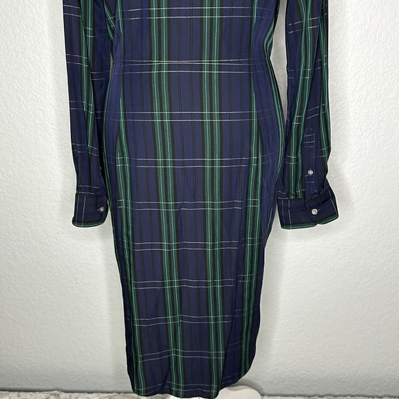 UNTUCKit Devon Plaid Shirt Dress 6 - Picture 10 of 14